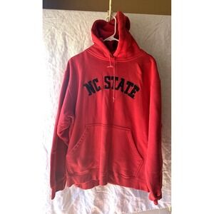 NC‎ State Wolfpack Red Foot Locker Hoodie Heavy Sweatshirt SZ XL